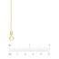 14K Yellow Gold .9mm Tight Rope Cable Chain - 18 in.