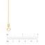 14K Yellow Gold .9mm Tight Rope Cable Chain - 18 in.