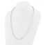14K Yellow Gold Akoya Cultured Pearl 24in Necklace - 24 in.