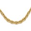 14K Yellow Gold and Graduated Fancy Necklace - 17.5 in.