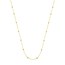 14K Yellow Gold Bead Ball Chain Necklace - 20 in.