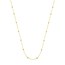 14K Yellow Gold Bead Ball Chain Necklace - 24 in.