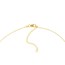 14K Yellow Gold Cross .8mm Diamond Cut Cable Chain - 16"-18"