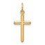 14K Yellow Gold Cross Pendant - 23.1 mm