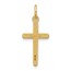 14K Yellow Gold Cross Pendant - 23.1 mm