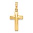 14K Yellow Gold Cross Pendant - 26.5 mm