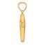 14K Yellow Gold Cross Pendant - 26.5 mm