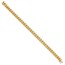 14K Yellow Gold Curb Link Men's Bracelet - 8.9 in.
