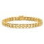 14K Yellow Gold Curb Link Men's Bracelet - 8.9 in.