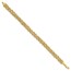 14K Yellow Gold D/C Braided Rope Chain Bracelet - 7.75 in.