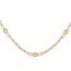 14K Yellow Gold D/C Paperclip Link Necklace - 18 in.
