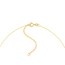 14K Yellow Gold Dangle Mini Cross Adjustable Necklace - 18 in.