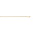 14k Yellow Gold Diamond Cut 3 mm Open Link Cable Chain - 20 in.