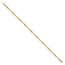 14K Yellow Gold Diamond-cut Beaded 7.5in Bracelet - 7.5 in.