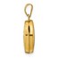 14k Yellow Gold Diamond Locket - 20 mm