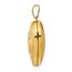 14k Yellow Gold Double Heart Locket - 24 mm