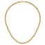 14K Yellow Gold Fancy Bold Link Necklace - 18 in.