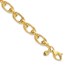 14K Yellow Gold Fancy Bracelet - 8 in.