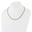 14K Yellow Gold Fancy Byzantine Link Necklace - 18 in.