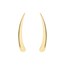 14K Yellow Gold Fancy Crawler Earrings
