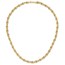 14K Yellow Gold Fancy Knot Links Necklace - 18 in.
