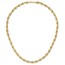 14K Yellow Gold Fancy Knot Links Necklace - 18 in.