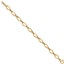 14K Yellow Gold Fancy Link 7.5in Bracelet - 7.5 in.