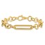 14K Yellow Gold Fancy Link 7.75 in Bracelet - 7.75 in.