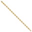 14K Yellow Gold Fancy Link 7.75in Bracelet - 7.5 in.