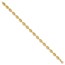 14K Yellow Gold Fancy Link 7.75in Bracelet - 7.5 in.