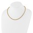 14K Yellow Gold Fancy Little Link Necklace - 18 in.