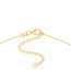 14K Yellow Gold Flat Heart Neck w/ Cable Chain - 18 in.