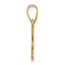 14K Yellow Gold Graduation Cap and Diploma 2024 Charm - 18.9 mm