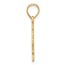 14K Yellow Gold Graduation Cap Diploma - 2024 Charm - 21.7 mm