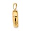 14k Yellow Gold Heart Diamond Special Daughter Locket - 21 mm