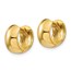14k Yellow Gold Hinged Hoop Earrings