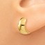14k Yellow Gold Hinged Hoop Earrings