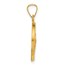 14K Yellow Gold Hollow St. Jude Thaddeus Medal - 22.5 mm