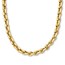14k Yellow Gold Knife-edge Rolo Link Necklace - 17.25 in.