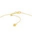 14K Yellow Gold Multi Star Dangle Choker Necklace - 18 in.