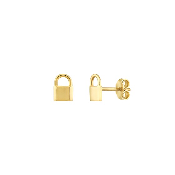 Padlock stud earrings Clearance