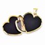 14k Yellow Gold Plain Heart Family Locket - 26 mm
