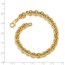 14k Yellow Gold Polished 6.5 mm Rolo Link Bracelet - 7.75 in.