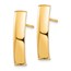 14k Yellow Gold Polished Post Earrings - 5 mm