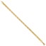 14K Yellow Gold Reversible Omega Bracelet - 7.5 in.