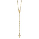 14K Yellow Gold Rosary - 24.5 in.