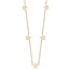 14K Yellow Gold Star w/2in Extension 24in Necklace - 24 in.