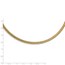 14k Yellow Gold Stretch Mesh Necklace - 17.5 in.