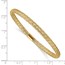 14k Yellow Gold Textured Stretch Mesh Bracelet