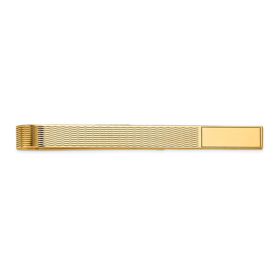14k Yellow Gold Tie Bar